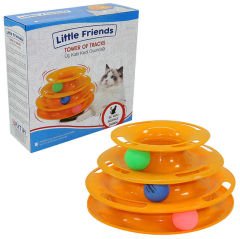 Little Friends Üç Katlı Toplu Kedi Oyuncağı