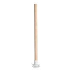 Plastik Başlıklı Tahta Tünek 40 cm 25 li