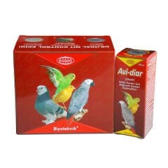 Avi-diar Çözelti Kafes Kuşları için Bağırsak Sistemi Güçlendirici 30cc