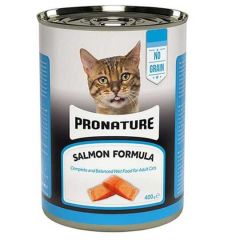 Pronature Tahılsız Yetişkin Yaş Kedi Maması Somonlu  400gr