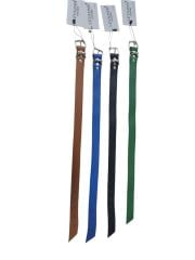 2,8 MM Deri Yan Dikişli Köpek Tasması 2,5 cm  XL  boy