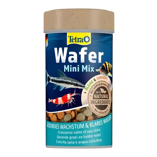 Tetra WaferMix Mini ufak Taneli Dip  Balık yemi-100ml