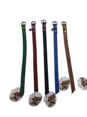 2,8 mm Deri Yan Dikişli Kedi Tasması