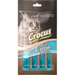 Crocus Ton Balıklı  Krema Kedi Ödülü 4*15 Gr