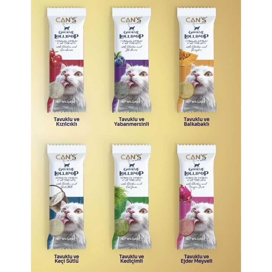 Cans Lollipop Mix 15x1.4 gr