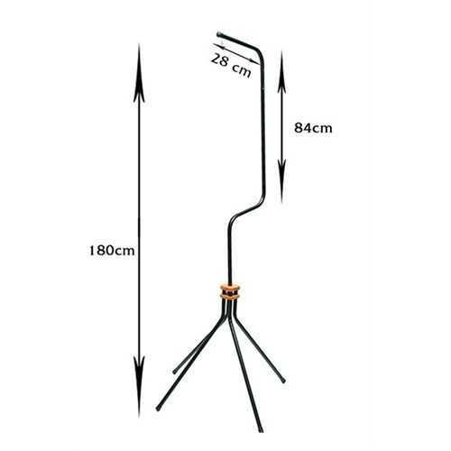 Kafes Ayağı Büyük (Siyah&Beyaz)