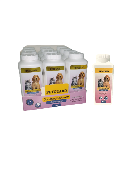 Petguard Kedi ve Köpek Toz Şampuan 150gr