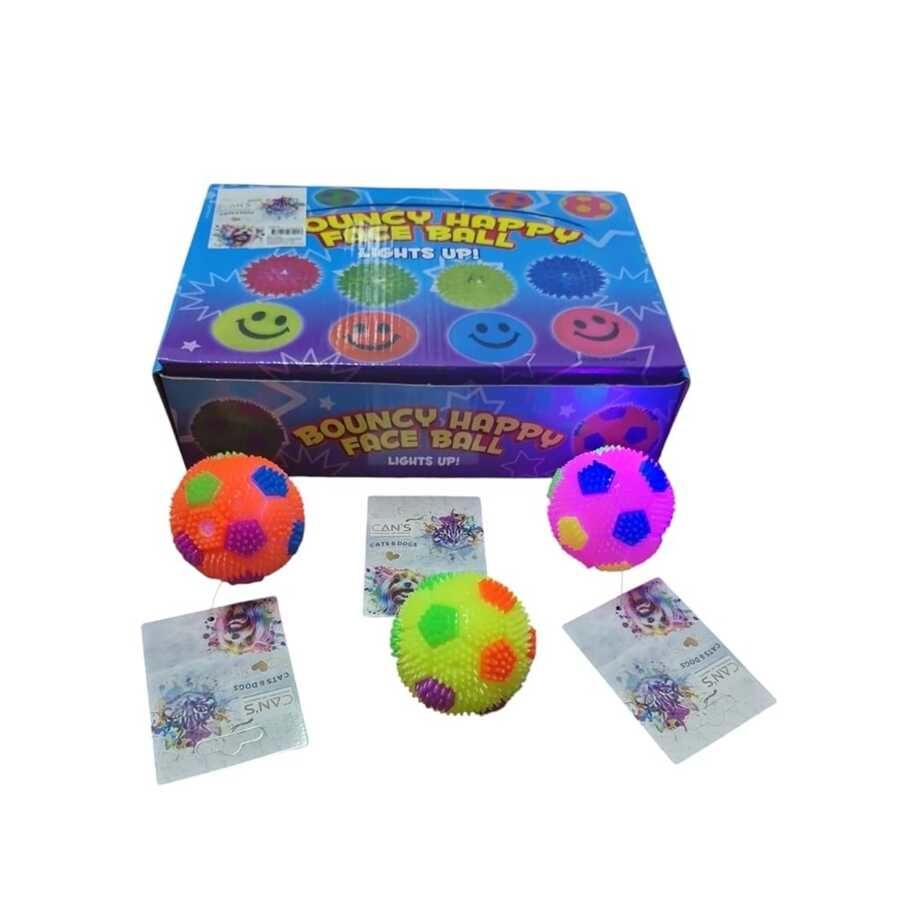Cans TJWJ278 Öten Işıklı Top Oyuncak 6 cm