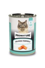 Pronature Tahılsız Kısırlaştırılmış Yaş kedi Maması (Neotered) Ezme Somonlu 400gr
