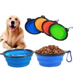 Katlanabilir Kedi Köpek Mama Su Kabı