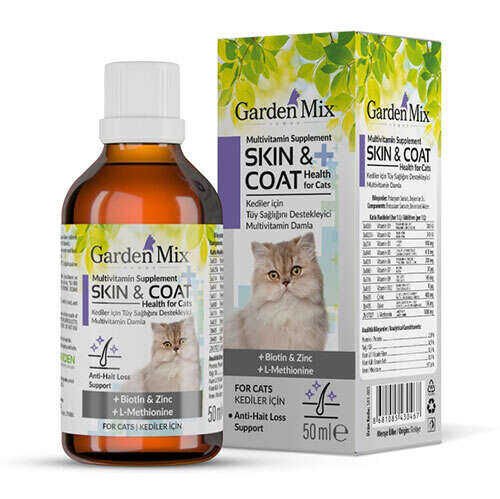 Garden Mix  Kedi  Tüy Sağlığı Damlası  50 Ml