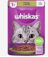 Whiskas Pouch Kedi Jöleli  Kuzulu Kedi Maması 85 g