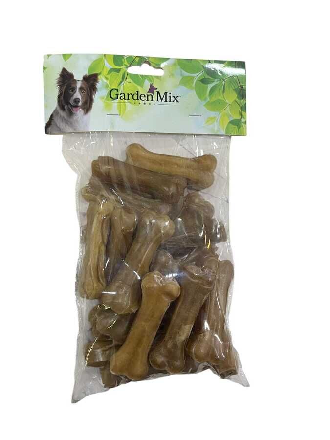 Gardenmix Sütlü Deri  Kemik 8 cm 20-25 gr 20li paket