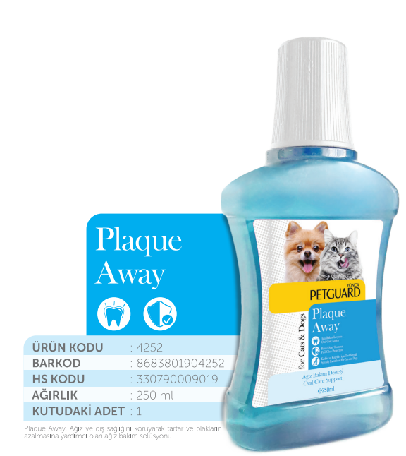 Petguard Ağız Bakım Losyonu  Kedi Köpek 250 Ml