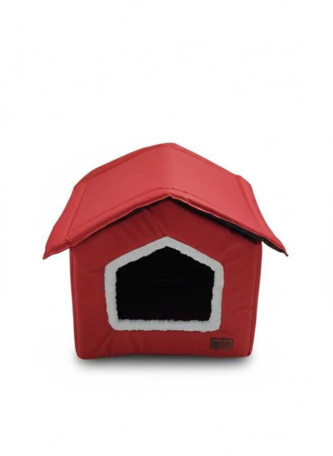 Çatılı Dış Mekan Kedi&Köpek Evi