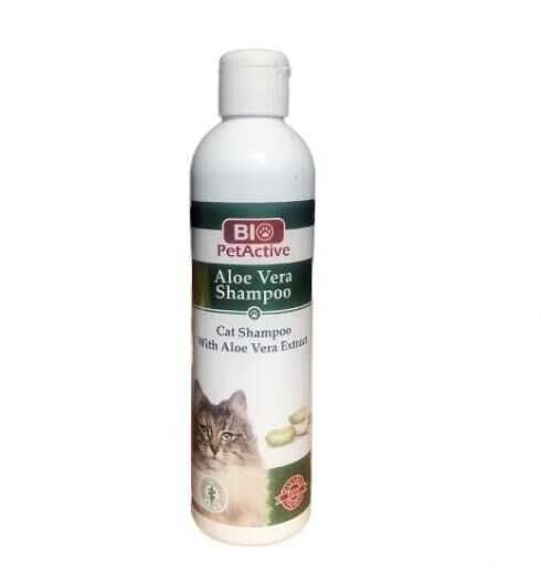 BioPetActive Naturel Aloe Vera ve Buğday Özlü Kedi Şampuanı 250ml
