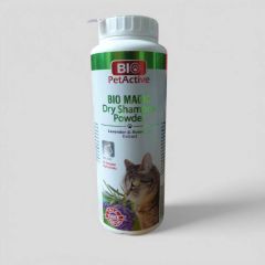 BioPetActive Bio Magic Dry Shampoo Powder  Kedi Toz Şampuan 150 Gr