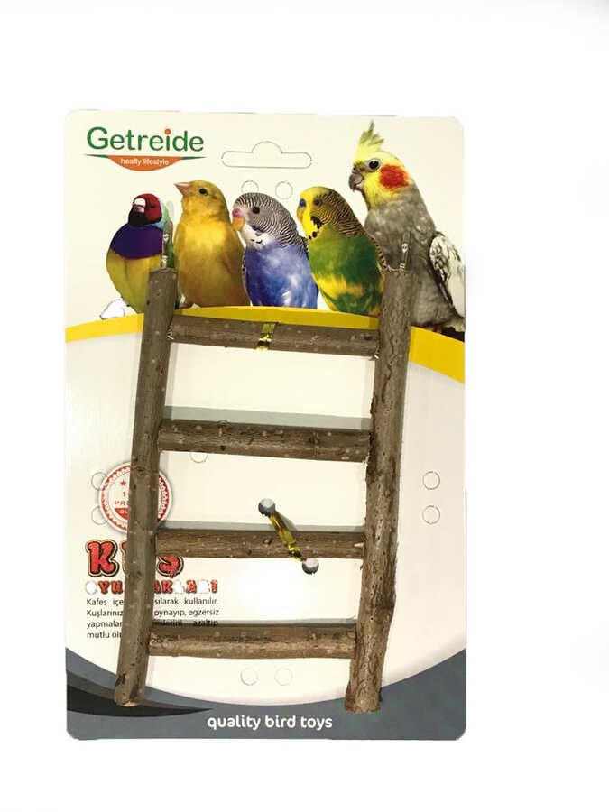 Getreide 3006a  Doğal Ahşap 4 Basamaklı Merdiven 20x9cm