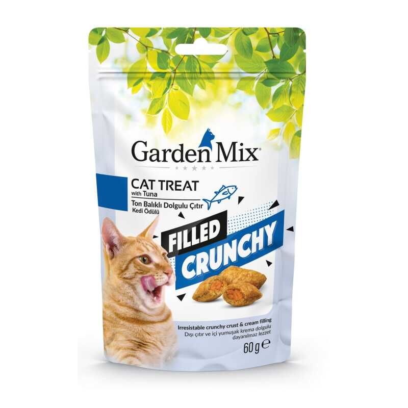 Gardenmix Ton Balıklı İçi Dolgulu Kedi  Ödülü 80Gr