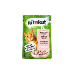 Kitekat Somonlu Kedi Yaş Maması 85 Gr