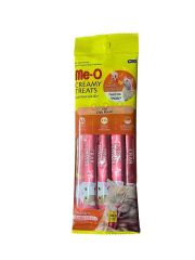 4 ME-O Creamy Treats Crab Flavour - Yengeçli Krem Kedi Ödülü 60g