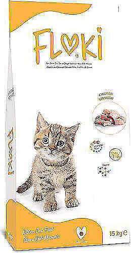 Floki Yavru Kedi  Maması Tavuklu 1 Kg