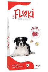 Floki Yavru Köpek Maması  Biftekli & Pirinçli 1 Kg