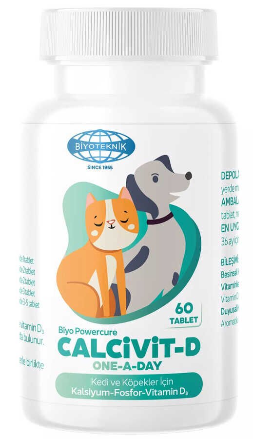 Calcivit-D One A Day - Kalsiyum-Fosfor-Vitamin D (