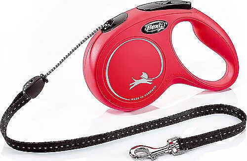 Flexi New Classic 5 m İp Tasma M Kırmızı