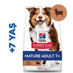 Hills Medium Mature Kuzu Etli Yaşlı Köpek Maması 2,5Kg