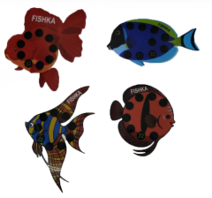 Fishka Balık Yapışkanlı Derece