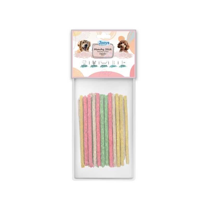 Jooys Renklı Munchy Çubuk Kemık 25 Lı