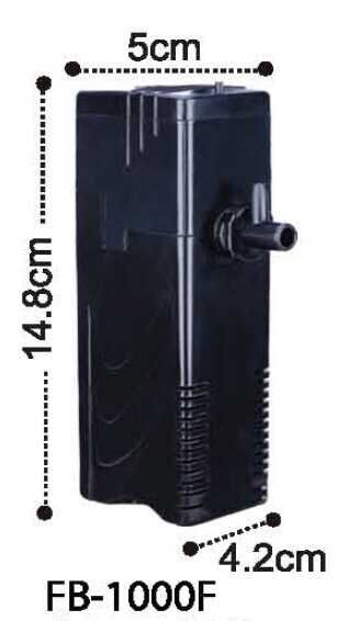 Dophin FB1000F İç Filtre 300l/h