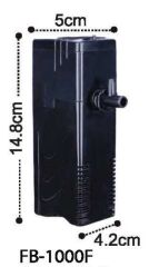 Dophin FB1000F İç Filtre 300l/h