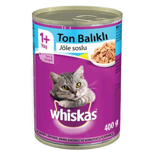 Whiskas Jöleli Balıklı  Kedi Konservesi 400gr