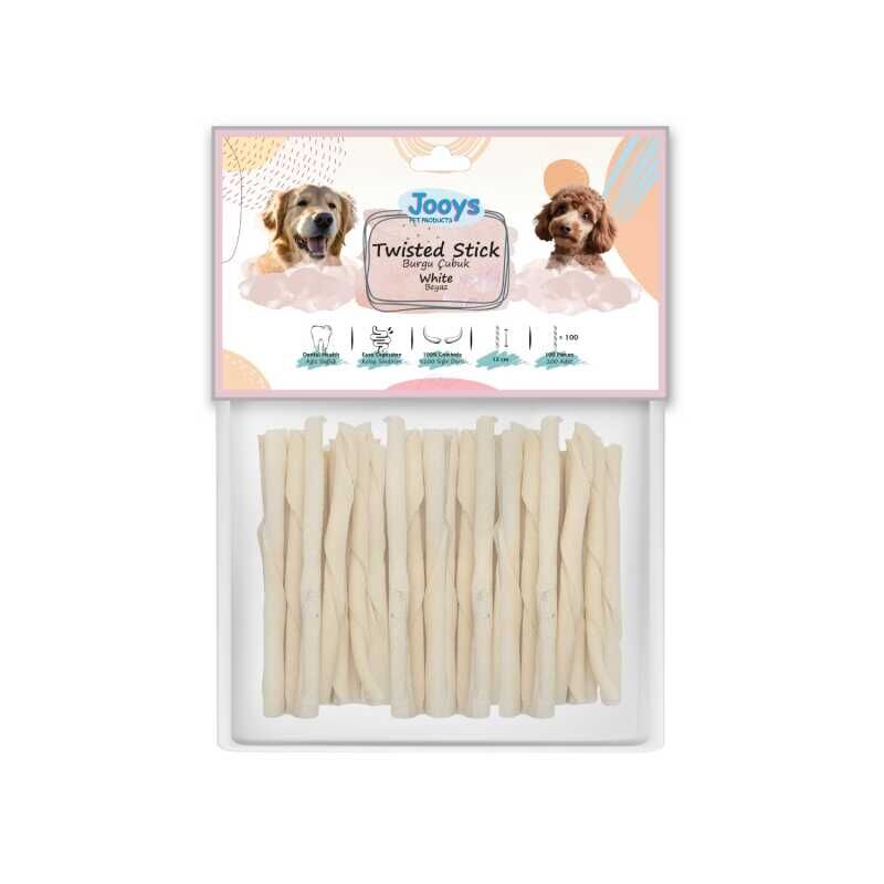 Jooys Beyaz Burgu Çubuk 100 Lü