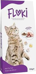 Floki Yetişkin Tavuklu Kedi Maması 15 Kg
