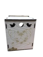 Getreide 6'lı  Muhabbet  Yuva Folluklu 14x19x14cm