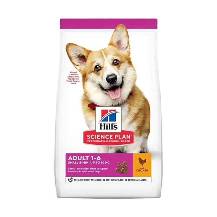 Hills Adult Small & Mini Tavuklu Yetişkin Köpek Maması 1.5kg
