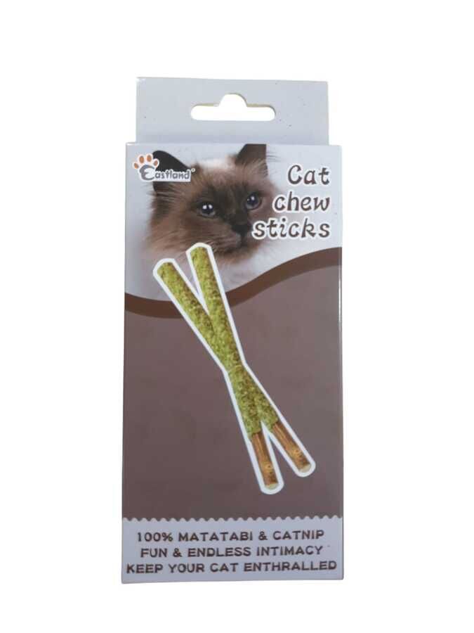 Eastland  CatnipKaplı Matatabi Çubuk 12 cm 5'li
