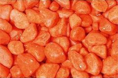 REF-174 Turuncu  Fanus Çakılı 350 gr 15 li Paket