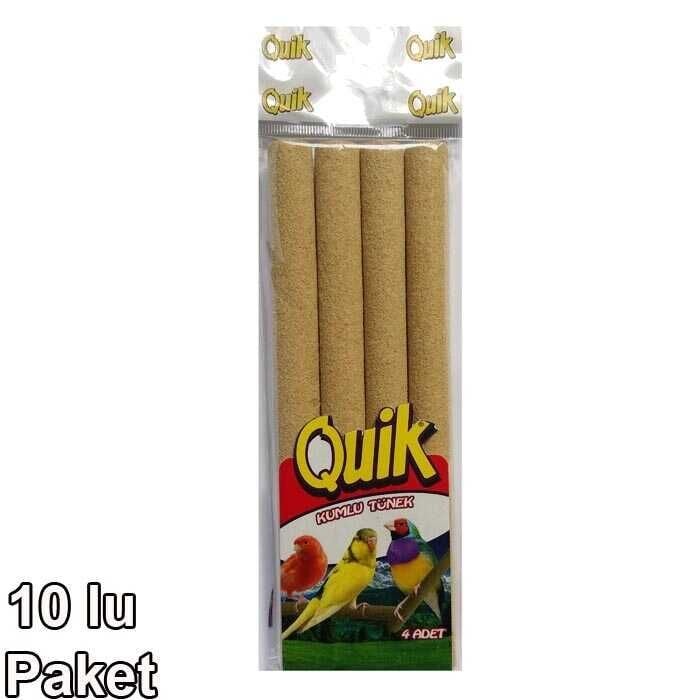 Quik Kumlu Tünek 4'lü 10'lu Paket