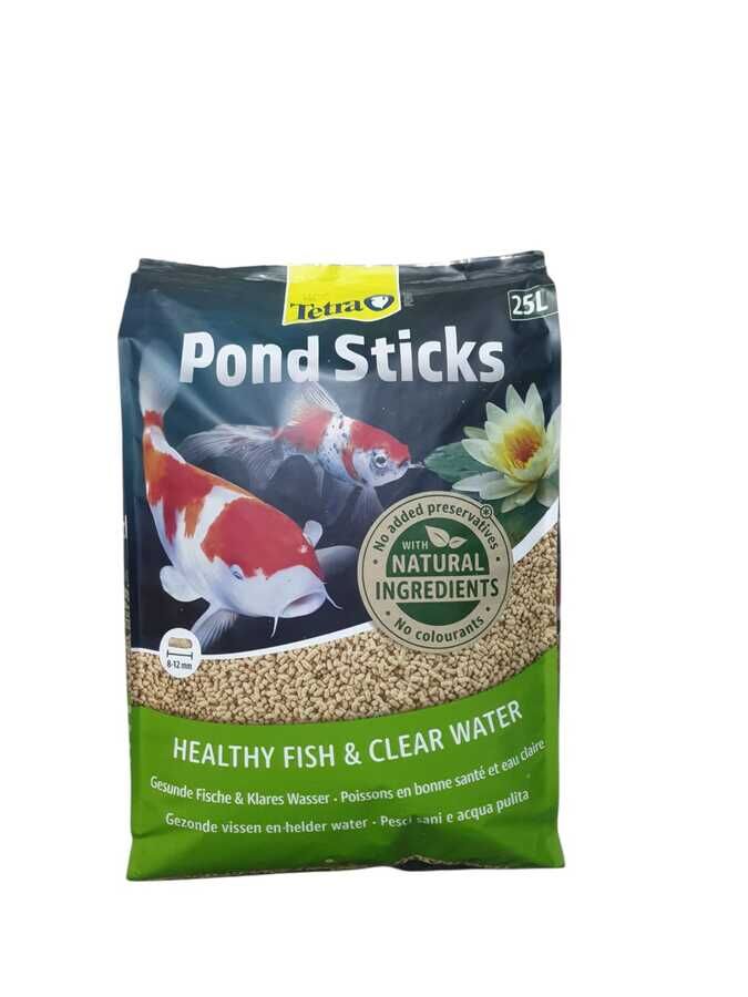 Tetra Pond Sticks Yeşil Balık Yemi 25 L / 3000 gr
