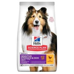 Hills Sensitive Skin Tavuklu Yetişkin Köpek Kuru Maması 2.5 Kg